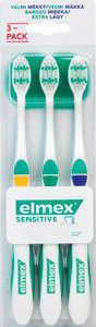 elmex zubná kefka Sensitive 3-pack - Colgate zubná kefka Max White stredná 1+1 | Teta drogérie eshop