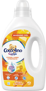 Coccolino Care prací gél 28 PD Sport & Active - Persil prací gél Deep Clean Plus Regular 50 praní 2,5 l | Teta drogérie eshop