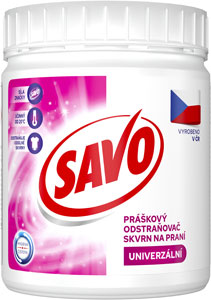 Savo odstraňovač škvŕn prášok 450 g UNI