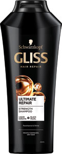 Gliss šampón na vlasy Ultimate Repair 400 ml - Head & Shoulders šampón Classic clean 400 ml | Teta drogérie eshop