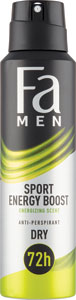 Fa MEN pánsky dezodorant v spreji Sport Energy Boost 150 ml - Teta drogérie eshop