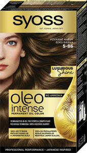 Syoss Oleo Intense farba na vlasy 5-86 Sladký hnedý 50 ml - Garnier Color Sensation farba na vlasy 3.0 Tmavohnedá | Teta drogérie eshop