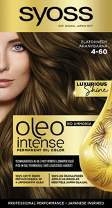 Syoss Oleo Intense farba na vlasy 4-60 Zlatohnedý 50 ml