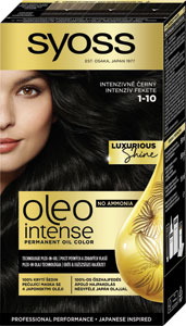 Syoss Oleo Intense farba na vlasy 1-10 Intenzívny čierny 50 ml - Teta drogérie eshop