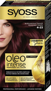 Syoss Oleo Intense farba na vlasy 4-23 Burgunský červený 50 ml - Teta drogérie eshop