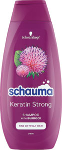 Schauma šampón na vlasy Keratin Strong 400 ml - Head & Shoulders šampón Citrus Fresh 400 ml | Teta drogérie eshop