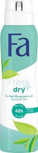 Fa dámsky dezodorant v spreji Fresh & Dry Green Tea 150 ml - Nivea antiperspirant Black & White Invisible Silky Smooth 150 ml | Teta drogérie eshop