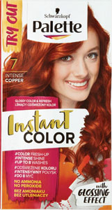 Palette Instant Color farba na vlasy 7 Intenzívny medený 25 ml