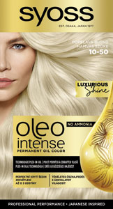 Syoss Oleo Intense farba na vlasy 10-50 Popolavý blond 50 ml