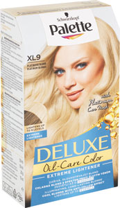 Palette Deluxe farba na vlasy Oil-Care Color XL9 - Platinový blond 50 ml