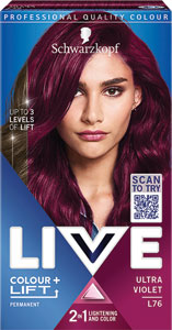 Live farba na vlasy Colour + Lift L76 ultra fialová