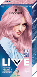 Live Pretty Pastels farba na vlasy P123 Pastelová ružová 50 ml