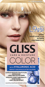 Gliss Color farba na vlasy L9 Extra zosvetľovač plus 60 ml