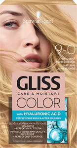 Gliss Color farba na vlasy 9-0 Prirodzený svetlý blond 60 ml