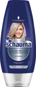 Schauma kondicionér na vlasy Silver Reflex 200 ml - Schauma kondicionér na vlasy Strenght & Vitality 250 ml | Teta drogérie eshop