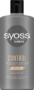 Syoss šampón na vlasy MEN Control 440 ml - L'Oréal Paris obnovujúci šampón Elseve Dream Long 400 ml | Teta drogérie eshop