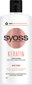 Syoss kondicionér na vlasy Keratin 440 ml - Garnier Fructis posilňujúci balzam Vitamin & Strength 200 ml | Teta drogérie eshop