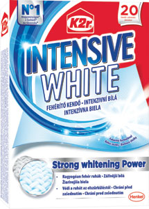 K2r pracie obrúsky Intensive White 20 ks