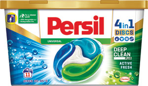 Persil pracie kapsuly Discs 4v1 Deep Clean Plus Active Fresh 11 PD - Teta drogérie eshop