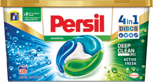 Persil pracie kapsuly Discs 4v1 Deep Clean Plus Active Fresh Universal 28 PD - Teta drogérie eshop
