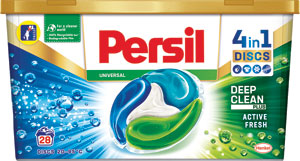 Persil pracie kapsuly Discs 4v1 Deep Clean Plus Active Fresh Universal 28 PD