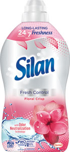Silan aviváž Fresh Control Floral Crisp 58 praní 1450 ml - Silan aviváž Sensitive 72 praní 1800 ml | Teta drogérie eshop