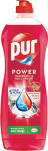 Pur čistiaci prostriedok na umývanie riadu Power Raspberry & Red Currant 750 ml