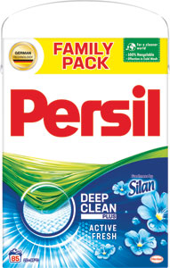 Persil prací prášok Deep Clean Plus Active Fresh Silan 85 PD - Rex prací prášok Orchid & Macadamia Oil Color 54 praní 3,51 kg | Teta drogérie eshop