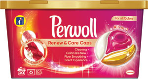 Perwoll pracie kapsuly Renew & Care Caps Color 10 praní - Teta drogérie eshop