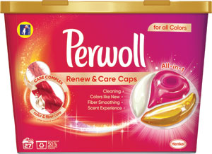 Perwoll pracie kapsuly Renew & Care Caps Color 27 PD - Teta drogérie eshop