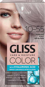 Gliss Color farba na vlasy 10-55 Popolavý blond 60 ml