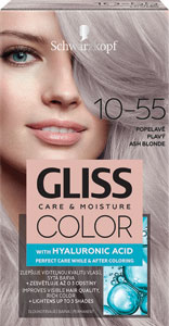 Gliss Color farba na vlasy 10-55 Popolavý blond