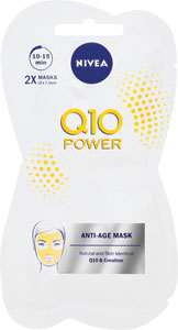 Nivea Q10 maska proti vráskam 15 ml - Floré bylinná pleťová maska konope 50 ml | Teta drogérie eshop