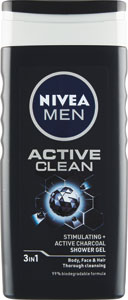 Nivea Men sprchovací gél Active Clean250 ml - Sirios herb sprchovací gél Ice Cool 500 ml | Teta drogérie eshop
