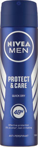 Nivea Men antiperspirant Protect&Care 150 ml - L'Oréal Paris Men dezodorant  Expert  Magnesium Defense  150 ml | Teta drogérie eshop