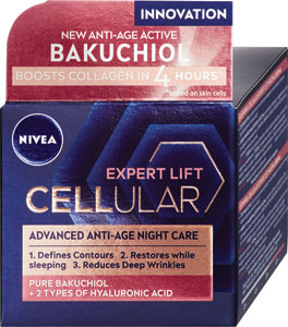 Nivea Hyaluron Cellular Filler + elasticity remodelační nočný krém 50 ml - L'Oréal Paris nočný krém Age Specialist 65+ 50 ml | Teta drogérie eshop