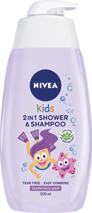 Nivea Kids detský sprchovací gél Girl 500 ml - Purity Vision Bio detské telové maslo 120 ml | Teta drogérie eshop