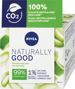 Nivea rozjasňujúci denný krém Naturally Good 50 ml