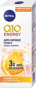 Nivea Q10 energizujúce perlové sérum proti vráskam 30 ml - Teta drogérie eshop