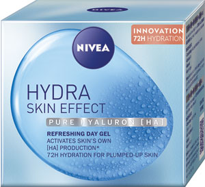 Nivea hydratačný denný krém Hydra Skin Effect 50 ml - Neutrogena pleťový gélový krém Bright Boost 50 ml  | Teta drogérie eshop