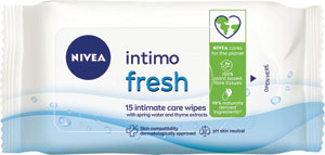 Nivea obrúsky na intímnu hygienu Fresh 15 ks