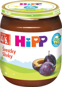 HiPP BIO Slivky 125 g - Teta drogérie eshop