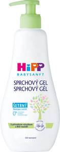 HiPP Babysanft Detský sprchový gél 400 ml - Purity Vision Bio kvetinová voda pre bábätká 100 ml | Teta drogérie eshop