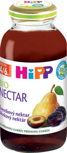 HiPP BIO Slivkový nektár 200 ml - HiPP BIO nápoj Jemné jablko s neperlivou pramenitou vodou od 1 roka 200 ml | Teta drogérie eshop