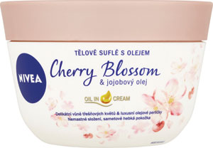 Nivea telové suflé Cherry Blossom & Jojoba Oil 200 ml