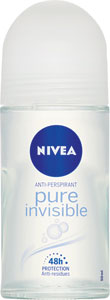 Nivea guľôčkový antiperspirant Pure Invisible 50 ml - Teta drogérie eshop