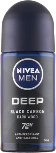 Nivea Men guľôčkový antiperspirant Deep 50 ml - Teta drogérie eshop