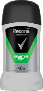 Rexona antiperspirant stick 50 ml MEN Quantum - Old Spice tuhý deodorant Pure Protection 65 ml | Teta drogérie eshop