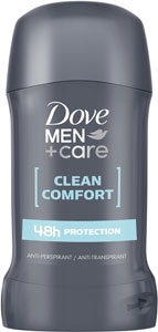 Dove antiperspirant stick 50 ml Men Clean Comfort