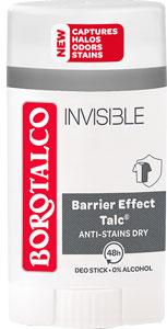 Borotalco deo tuhý Invisible 40 ml